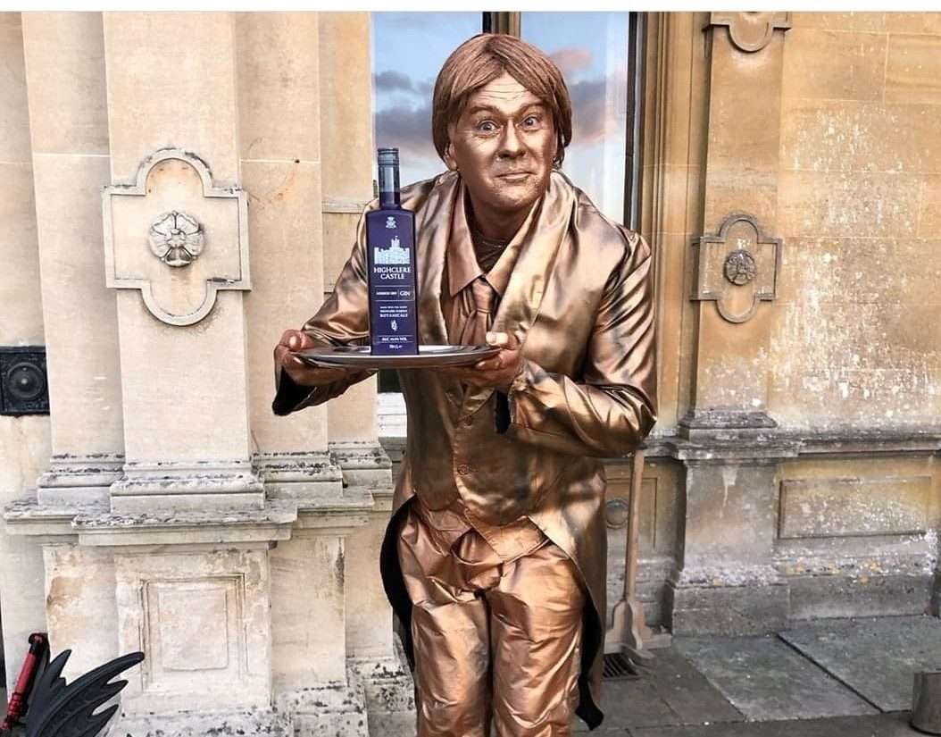 Bronze Living Statue Living Statues Hire A Living Statue