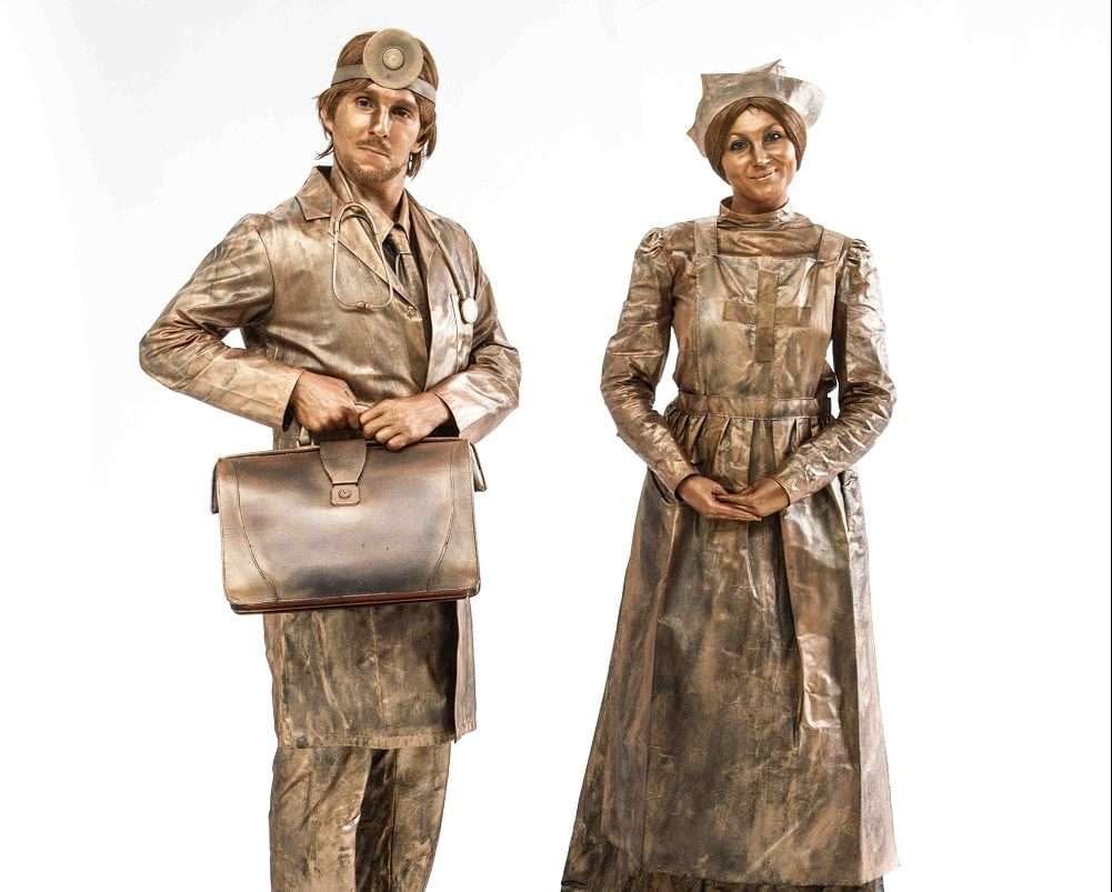 Bronze Living Statue Living Statues Hire A Living Statue