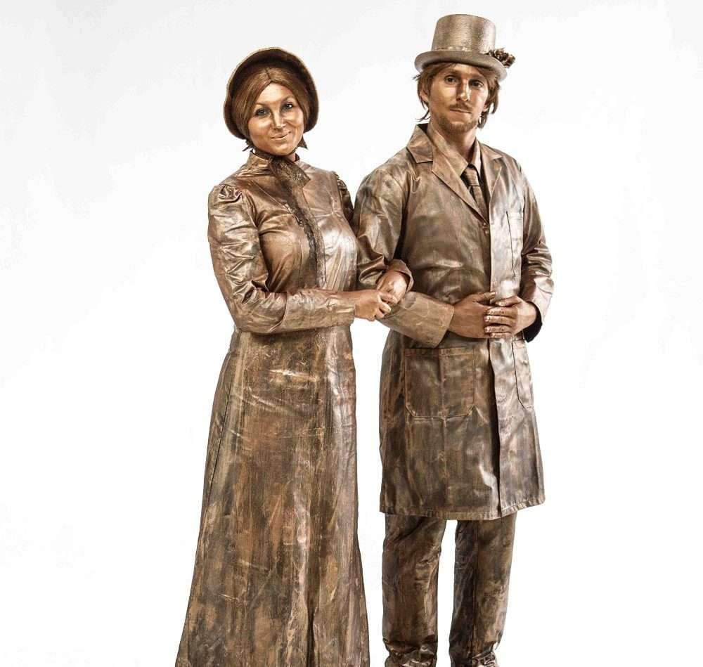 Bronze Living Statue Living Statues Hire A Living Statue