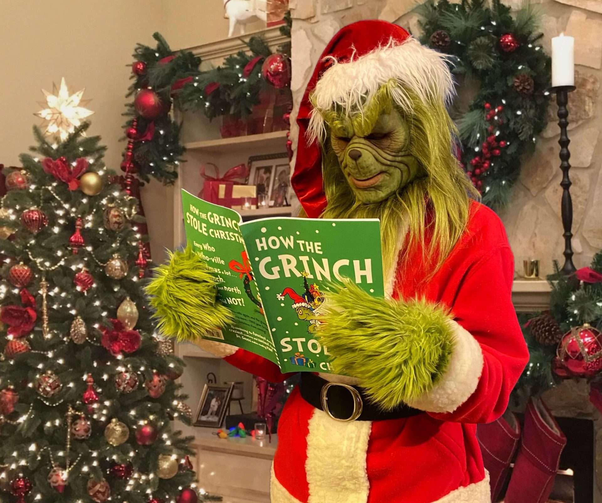 The Grinch Christmas Character | Live Performers